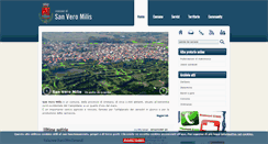 Desktop Screenshot of comune.sanveromilis.or.it